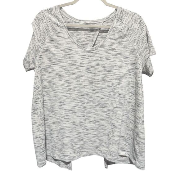 LULULEMON ATHLETICA Back In Action Short Sleeve Size 8 - Picture 4 of 5